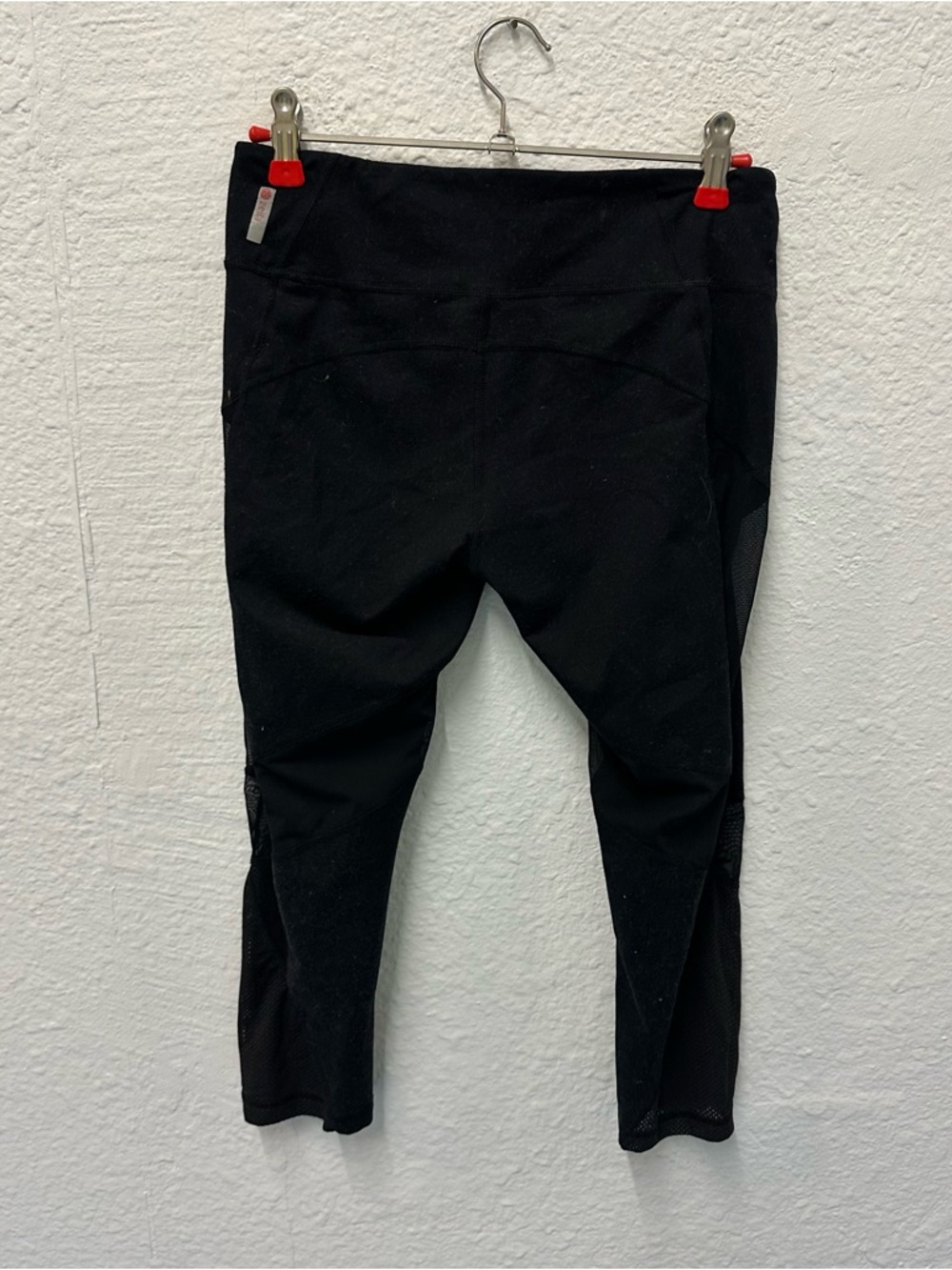 Zella Black Women’s Capri Leggings with mesh leg